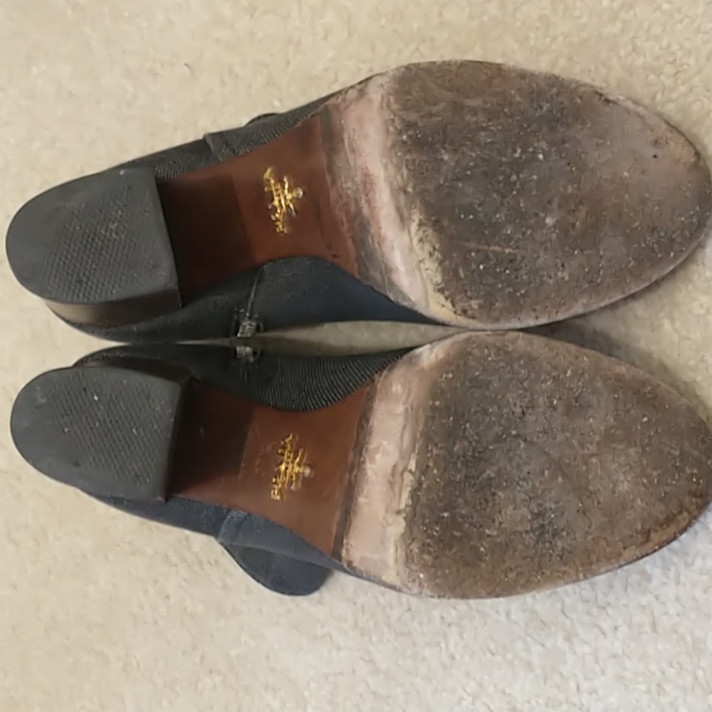 PRADA Denim Ankle Booties with Heel 👠 - Picture 3 of 4